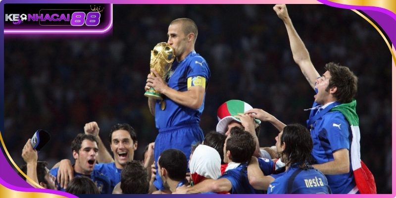 Danh sách các đội vô địch World Cup nhiều lần nhất Italy