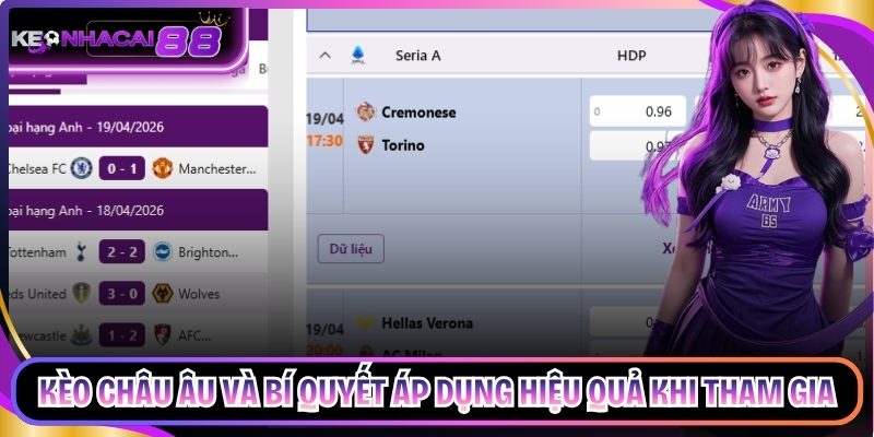 Kèo Châu Âu Và Bí Quyết Áp Dụng Hiệu Quả Khi Tham Gia
