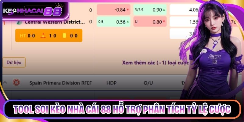 Tool Soi Kèo Nhà Cái 88 Hỗ Trợ Phân Tích Tỷ Lệ Cược